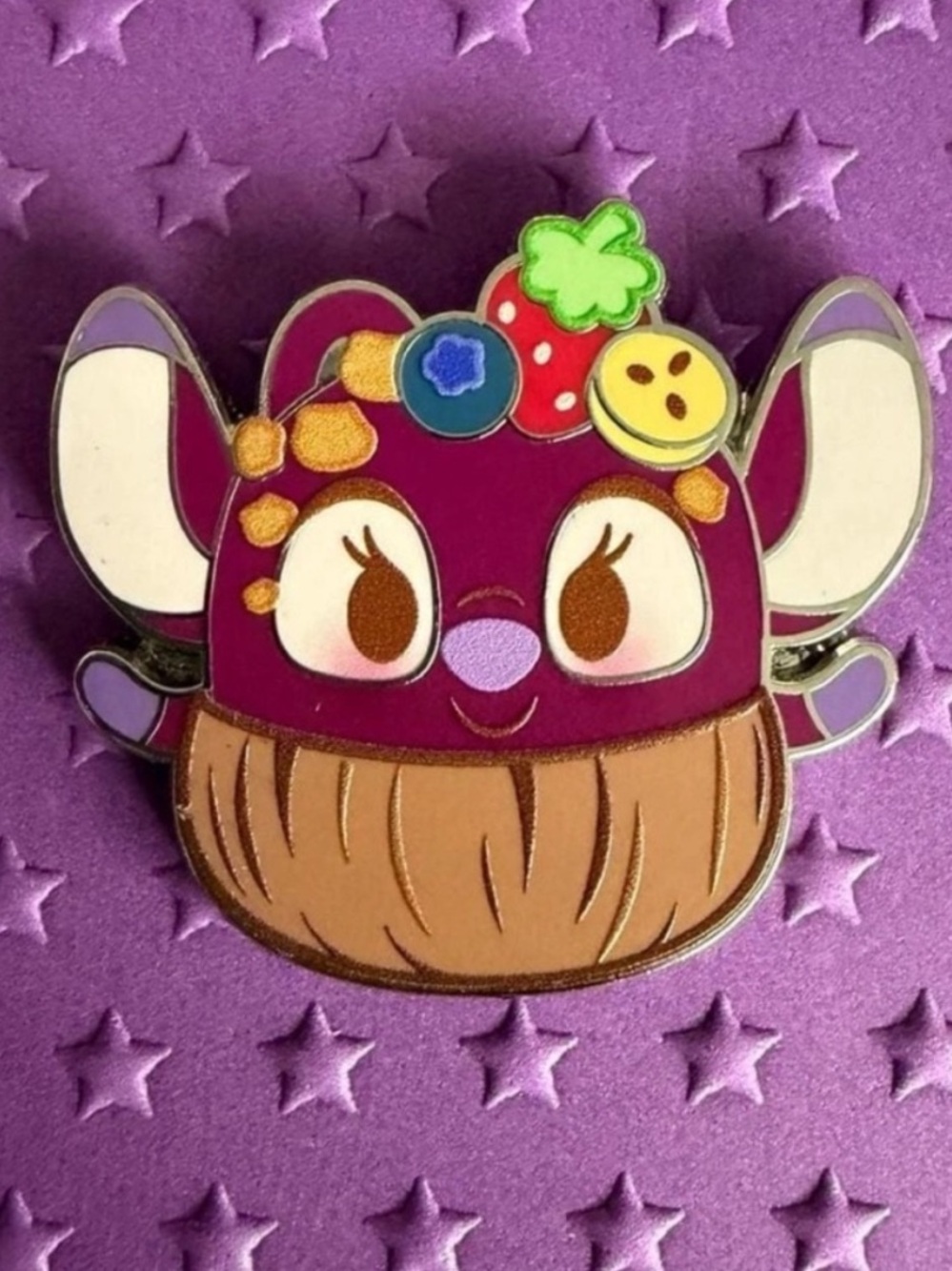 Disney Munchlings Series 2 Angel Acai Bowl Mystery Pin